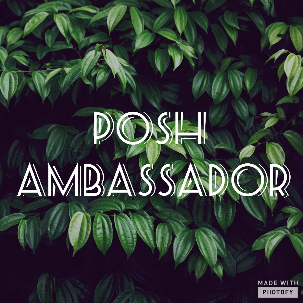Posh Ambassador + 5⭐️ seller!